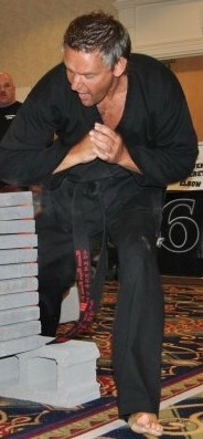 Iron Fist Master breaking bricks
